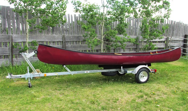 One Place Canoe Trailer, 2 place kayak trailer, with or without storage  boxes, custom built by North Woods Sports Trailers - North Woods Sport  Trailers